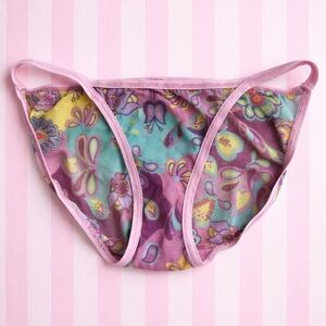 🔥Vintage Victoria's Secret Body By Victoria Low-rise String Bikini 2005 XS